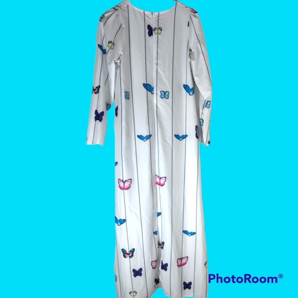 MISSLOOK butterfly print  Maxi Dress Size M - Picture 3 of 16